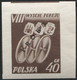 Poland 1955, Mi 905/6 VIII International Cycling Peace Race Original Proof Colour Guarantee PZF Expert Korszeń MNH** P30 - Probe- Und Nachdrucke