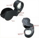 Loupe De Poche / Opvouwbaar Vergrootglas / Klapplupe / Folding Magnifier - 40X + LED - Pinces, Loupes Et Microscopes