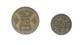 Monnaie , Maroc , 50 Centimes 1945/1364 , 20 Francs 1371 ,2 Scans , LOT DE 2 MONNAIES - Marokko