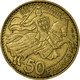 Monnaie, Monaco, Rainier III, 50 Francs, Cinquante, 1950, TTB, Aluminum-Bronze - 1949-1956 Old Francs