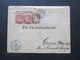 Schweiz 1879 MiF Nr. 22 U. 30 Amtlich Civilstandssache Blauer Stempel Civilstandesamt KT Zurich - Storia Postale