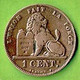 BELGIQUE / 1 CT / 1907 / LEGENDE EN FRANCAIS - 1 Cent