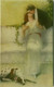 MONESTIER SIGNED  POSTCARDS SERIES N. 882 - COUPLE & DOG - 1910s (BG991) - Monestier, C.