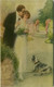 Delcampe - MONESTIER SIGNED  POSTCARDS SERIES N. 882 - COUPLE & DOG - 1910s (BG991) - Monestier, C.