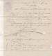 Año 1873 Edifil 133 10c Alegoria Carta De La Codoñera Membrete Deposito De Chocolate Tomas Molins - Storia Postale