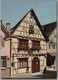 Marbach Am Neckar - Schillers Geburtshaus 2   Spendenkarte Jugendherberge Marbach - Marbach
