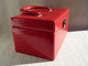 Vanity Bagage Record Rouge Loving Vintage. - Accessoires