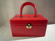 Vanity Bagage Record Rouge Loving Vintage. - Accesorios