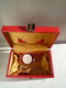 Delcampe - Vanity Bagage Record Rouge Loving Vintage. - Toebehoren