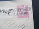 Altdeutschland NDP Um 1870 Norddeutsches Postgebiet Correspondenz Karte Ra2 Düsseldorf Und Ank. Stp. K1 Elberfeld - Lettres & Documents