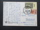 Österreich 1957 Verkehrswerbung Werbekarte 50 Jahre Postauto SSt Jubiläumsfahrt MiF Trachten Und Nr. 1034 - Cartas & Documentos