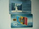 MOLDOVA  USED CARDS    MONUMENTS  RED CHIPS 2SCAN - Moldova