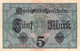 5 Mark 1917 UNC (I) V-13300674 - 5 Mark