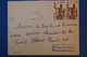 H 27 AEF  BELLE LETTRE 1951 PAR AVION PETIT BUREAU  POUR PARIS R  LOUIS BLANC + PAIRE DE T.P + AFFRANCH INTERESSANT - Storia Postale