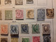 LUXEMBOURG 1859 - 1907 Collection 56 Timbres Neufs Et Obl Dont Taxe,service Sur Page Album Ancienne,  TB Cote 80 Euros - Collections