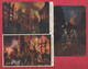 Sapeurs-Pompiers Anglais / English Firefighter - 3 Postcards / 3 Cartes Postales -1904 ( Voir Verso /see Always Reverse) - Feuerwehr