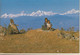 CPSM ,Népal , N°126, Langtang Range From Dhulikel  - Phot. B.M..Chettri ,Ed. C.L - Népal