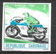 Gabon  N° 360 Moto Motobécane 125 LT3   Non Dentelé  Neuf ( * )  TB    - Motorbikes