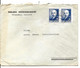 5 LETTRES 1948/56 POUR L'ALLEMAGNE - Briefe U. Dokumente