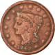 Monnaie, États-Unis, Braided Hair Cent, Cent, 1842, U.S. Mint, Philadelphie - 1840-1857: Braided Hair