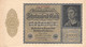 10.000 Mark Reichsbanknote VF/F (III) - 10.000 Mark