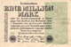 1 Mio Mark Reichsbanknote 1923 AU/EF (II) - 1 Miljoen Mark