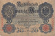 20 Mark Reichsbanknote 21.April 1914 VG/G (IV) - 20 Mark