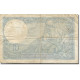 France, 10 Francs, Bleu, 1939, 1939-10-12, AB, Fayette:7.11, KM:84 - 5 F 1912-1917 ''Bleu''