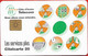 Ivory Coast - CI-Telcom - Chip - Telecom's Services, Chip Gem1B Not Symmetric White/Gold, 20Units, Used - Côte D'Ivoire