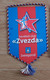 Pennant Handball Club ZVEZDA ZVENIGOROD Russia 13x23cm - Handball