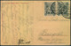 1920,, MARIENWERDER Portogerechte Bedarfspostkarte Mit 2-mal 15 Pfg. Ab DEUTSCH EYLAU - Other & Unclassified