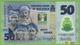 Voyo NIGERIA 50 Naira 2010 P37 B237a PV UNC Polimer Commemorative - Nigeria