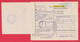 112K272 / Bulgaria 2003 Form 250  - "Retour - Adresse Insuffsante" , Form 243 Delivery Notice Taxe Percue , Bulgarie - Cartas & Documentos