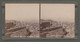 02161 "CALIFORNIA-SAN FRANCISCO - LOOKING EAST FROM NOB HILL- TERREMOTO 18 APRILE 1906" STEREOSCOPICA ORIG. - Stereoscope Cards