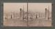 02163 "CALIFORNIA-SAN FRANCISCO-EAST ON SACRAMENTO ST. FROM FAIRMONT HOTE-TERREMOTO 18 APRILE 1906" STEREOSCOPICA ORIG. - Stereoscope Cards