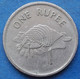 SEYCHELLES - 1 Rupee 1997 "triton Conch Shell" KM# 50.2 - Edelweiss Coins - Seychelles