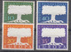 Germany And SAAR 1957 Europa CEPT Mi#268-269 Mi#402-403 Mint Never Hinged - 1957