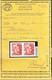 Brazil Type Of 1941-1951, Plate Proof Pair On Unwatermarked Paper, Mint Never Hinged, Certificate - Ongebruikt