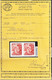 Brazil Type Of 1941-1951, Plate Proof Pair On Unwatermarked Paper, Mint Never Hinged, Certificate - Nuevos