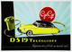 ► Carte Postale Publicité -  Automobile DS 19 Téléguidée Gégé - Reproduction - Pubblicitari