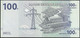 CONGO DEMOCRATIC REPUBLIC - 100 Francs 2007 P#98 Africa Banknote - Edelweiss Coins - République Démocratique Du Congo & Zaïre
