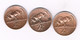 2 CENTS  3X ZUID AFRICA /10104/ - South Africa