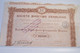 SOCIETE  MARITIME   FRANCAISE  -   ACTION DE DEUX CENT CINQUANTE FRANCS AU PORTEUR   ( N° 5346 ) 1917 - Navegación