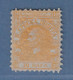 Serbien 1866 Freimarke 10 Pa Orange Auf Pelure-Papier Mi.-Nr. 4x  (*) - Serbia