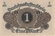 1 Mark 1920 Deutsche Reichsbanknote AU/EF (II)  Darlehenskassenschein - 1 Mark