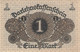 1 Mark 1920 Deutsche Reichsbanknote AU/EF (II)  Darlehenskassenschein - 1 Mark