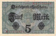 5 Mark 1917 Reichsbanknote AU/EF (II) Darlehenskassenschein - 5 Mark