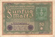 50 Mark 1919 Reichsbanknote VF/F (III) - 5 Mark