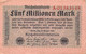 5 Mio Mark 1923 Deutsche Reichsbanknote VG/G (IV) - 5 Miljoen Mark