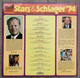 LP.- STARS & SCHLAGERS '74. Topstars Singen Zugunsten Der Aktion "SOS" Kinderdorf. - Collectors